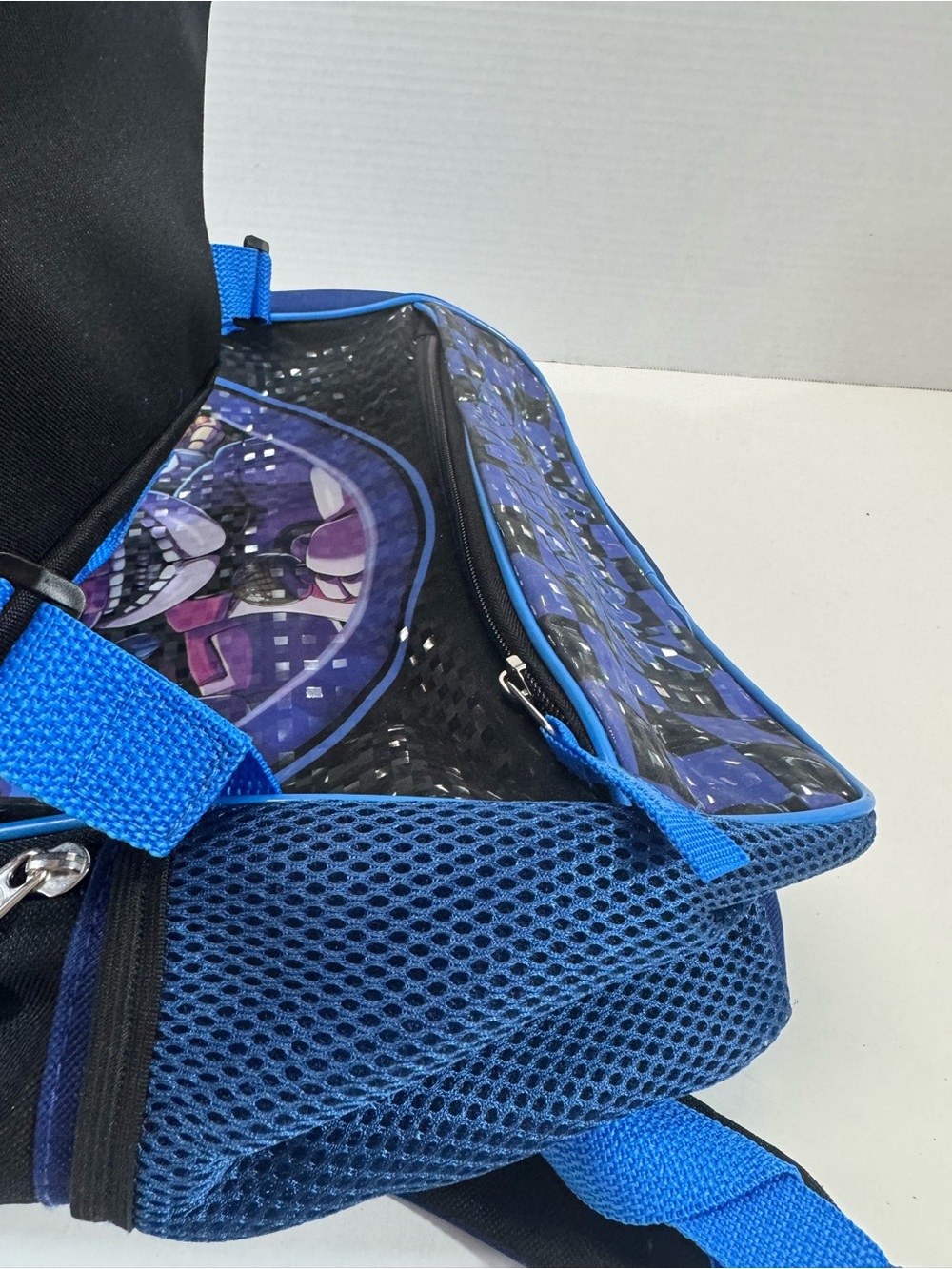 Five Nights at Freddy's Blue Character Kids Backpack with matching lunchbox - Picture 4 of 7
